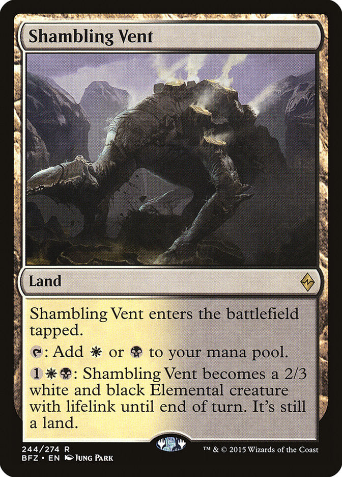 Ventilación tambaleante [Batalla por Zendikar] 