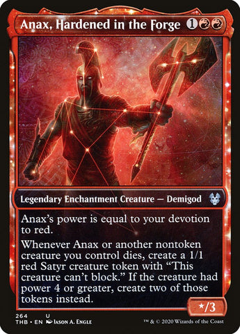 Anax, endurecido en la fragua (Escaparate) [Theros Beyond Death] 