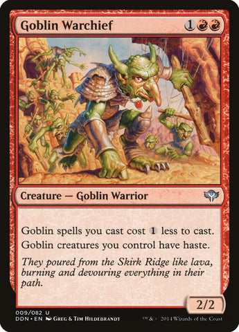 Goblin Warchief [Mazos de duelo: velocidad versus astucia] 