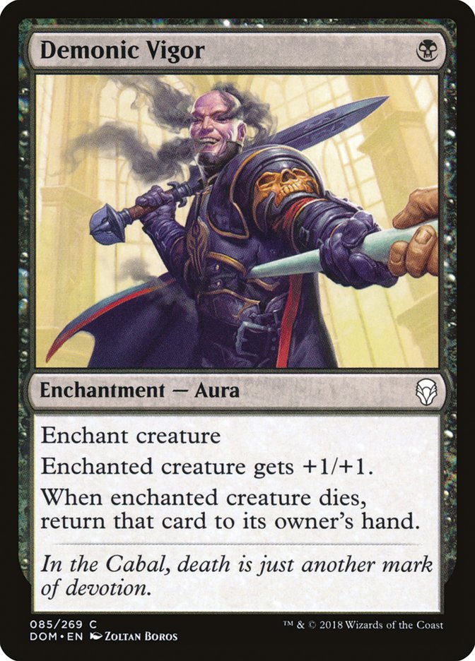 Vigor demoníaco [Dominaria] 