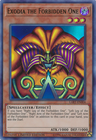 Exodia el Prohibido [LART-EN004] Ultra raro 