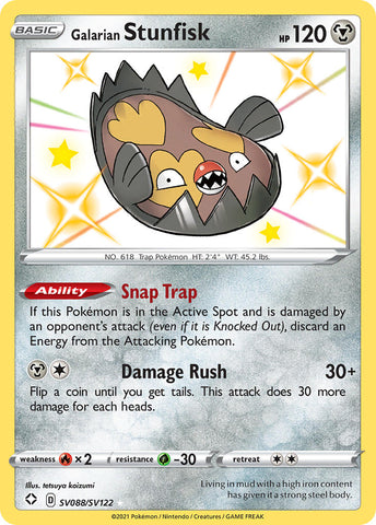 Stunfisk de Galar (SV088/SV122) [Espada y escudo: Destinos brillantes] 