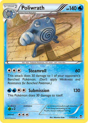 Poliwrath (17/111) [XY: Puños furiosos] 