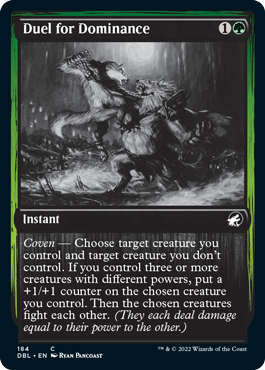 Duelo por el dominio [Innistrad: Doble función] 