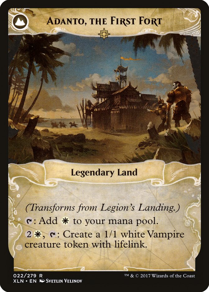 Desembarco de la Legión // Adanto, el primer fuerte [Ixalan] 
