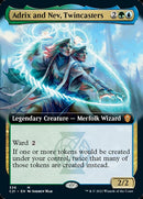 Adrix y Nev, Twincasters (Arte extendido) [Commander 2021] 
