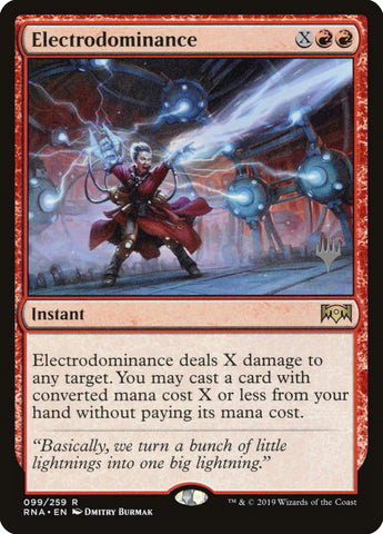 Electrodominance (Paquete promocional) [Promociones de lealtad de Ravnica] 