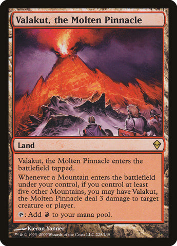 Valakut, el Pináculo Fundido [Zendikar] 