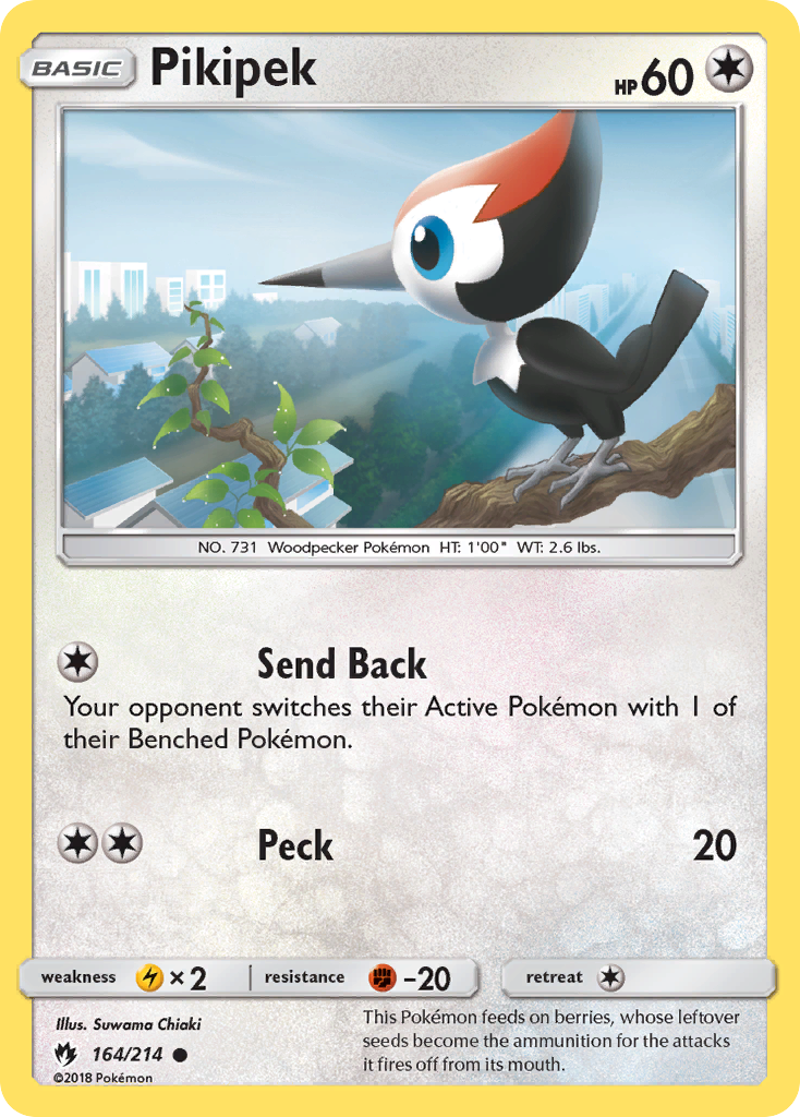 Pikipek (164/214) [Sol y Luna: Trueno perdido] 