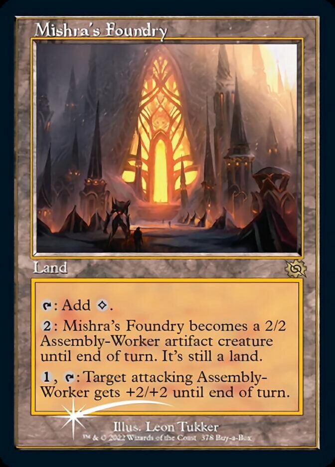 Fundición de Mishra (Retro) (Buy-a-Box) [La guerra de los hermanos] 