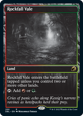Rockfall Vale [Innistrad: doble función] 