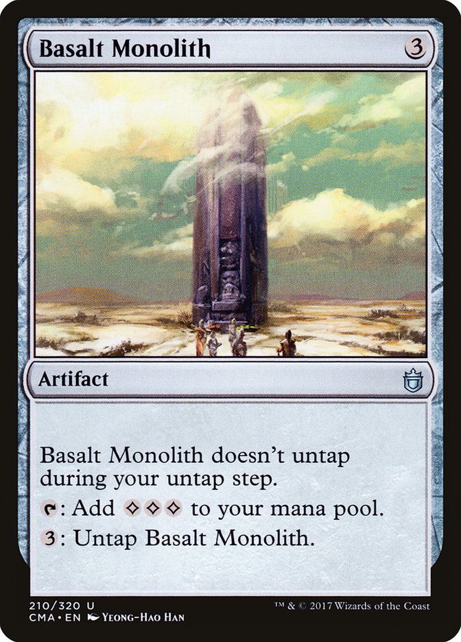 Monolito de basalto [Antología Commander] 