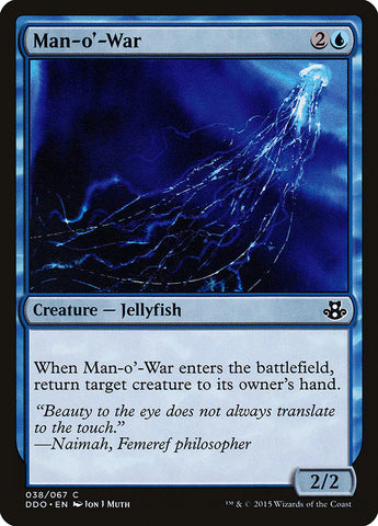 Man-o'-War [Mazos de duelo: Elspeth contra Kiora] 