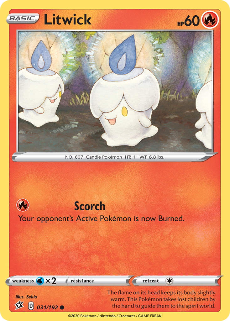 Litwick (031/192) [Espada y escudo: Choque rebelde] 