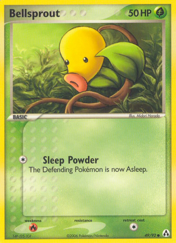 Bellsprout (49/92) [EX: Creador de leyendas] 