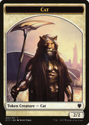 Ficha de doble cara Rata // Gato [Fichas Commander 2017] 