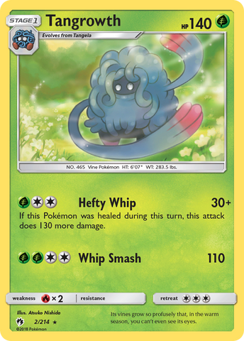 Tangrowth (2/214) [Sol y Luna: Trueno perdido] 