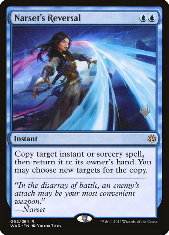 La reversión de Narset (paquete promocional) [Promociones de War of the Spark] 