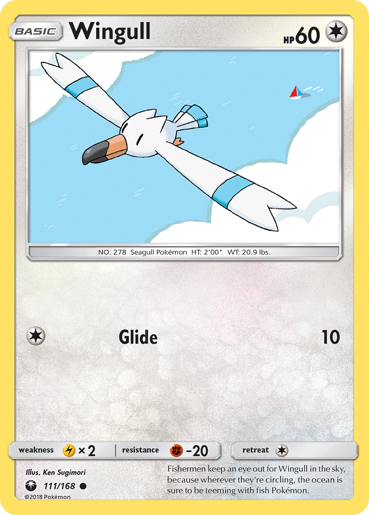 Wingull (111/168) [Sol y Luna: Tormenta Celestial] 