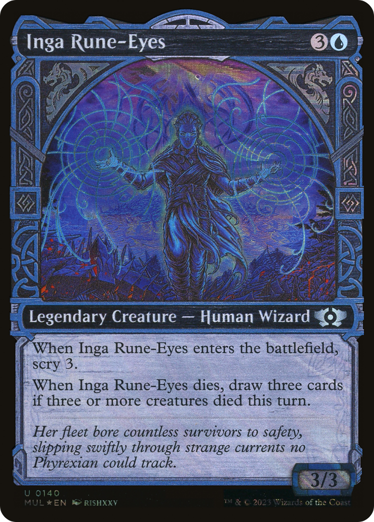 Inga Rune-Eyes (Halo Foil) [Leyendas multiverso] 