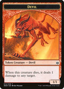 Ficha de doble cara Diablo // Sátiro [Fichas Challenger Decks 2020] 
