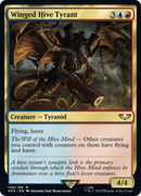 Tirano de colmena alado (Surge Foil) [Warhammer 40,000] 