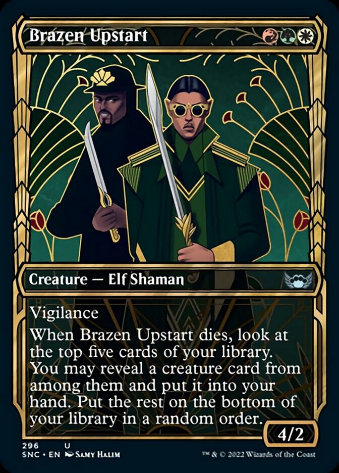 Brazen Upstart (Escaparate de la Edad de Oro) [Calles de New Capenna] 