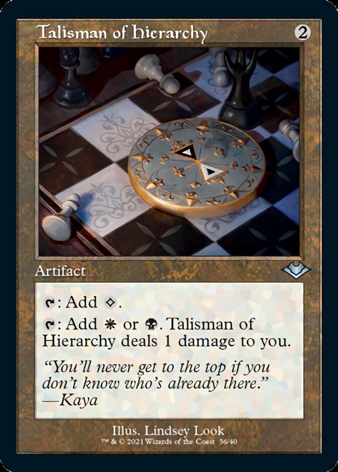 Talismán de la jerarquía (Retro) [Horizontes modernos 2] 
