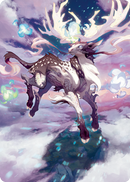 Hinata, tarjeta artística coronada por el amanecer [Kamigawa: Serie de arte Neon Dynasty] 