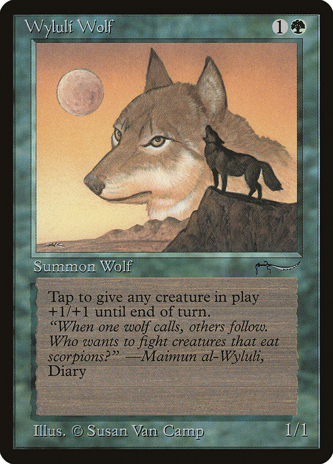 Wyluli Wolf (coste de maná ligero) [Las mil y una noches] 
