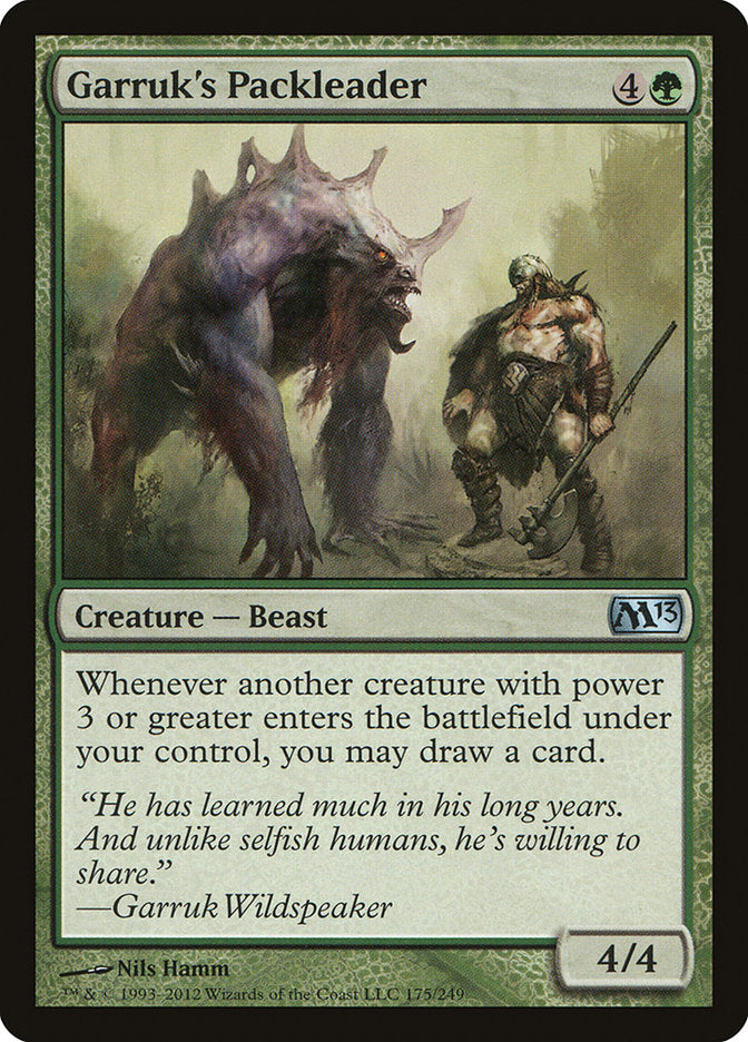 Líder de manada de Garruk [Magic 2013] 