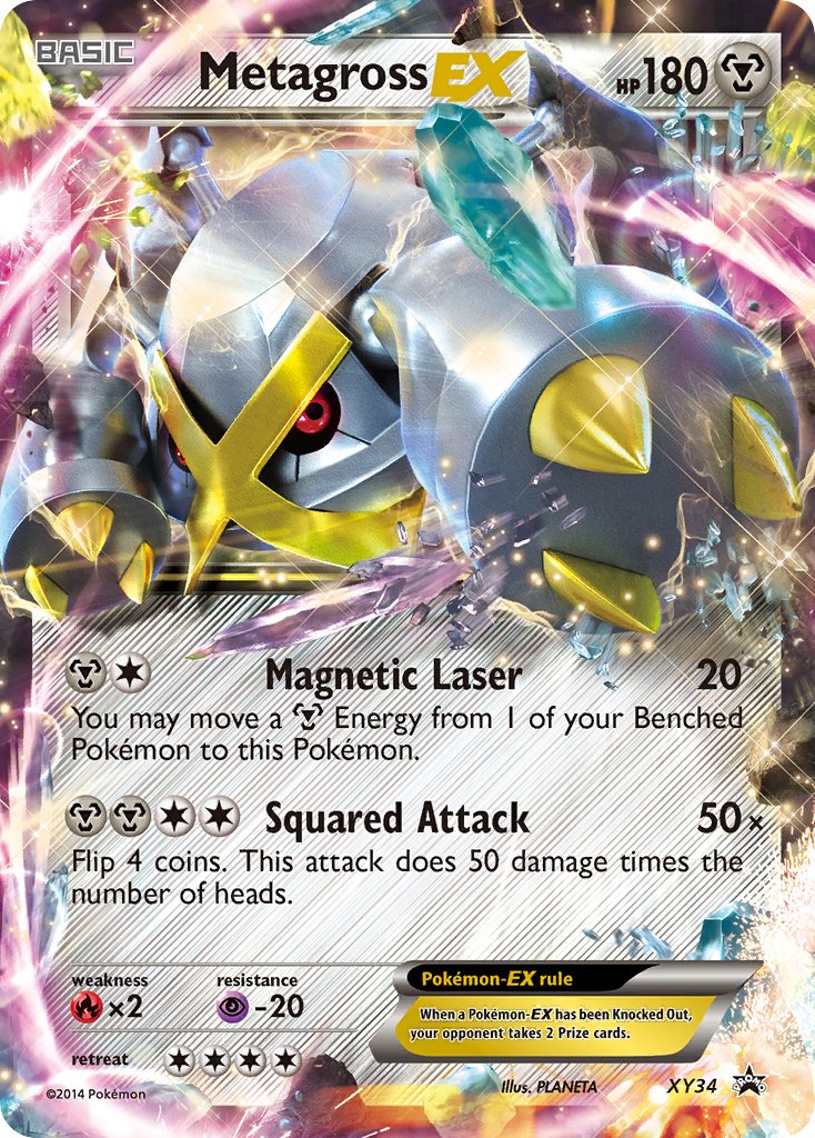 Metagross EX (XY34) [XY: Promociones de Black Star] 