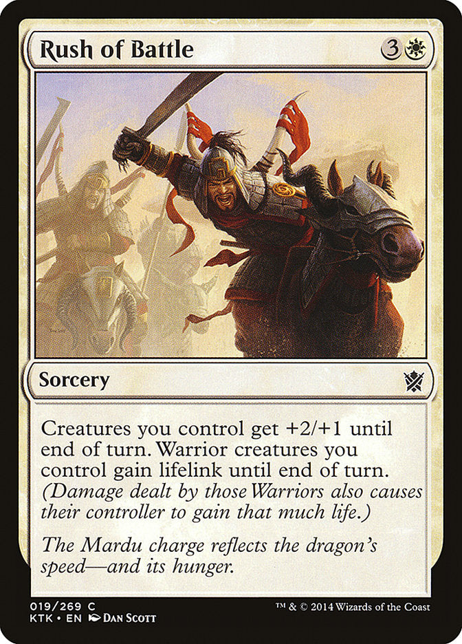 Acometida de batalla [Khans de Tarkir] 
