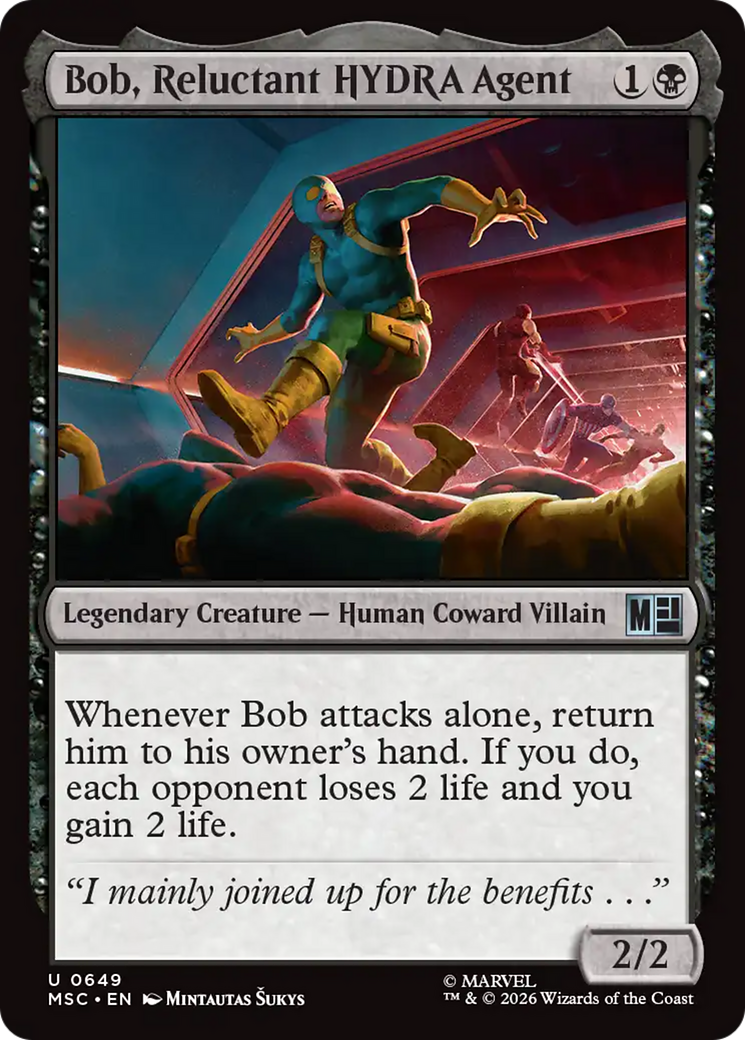 Bob, Reluctant HYDRA Agent [Marvel Super Heroes Commander]