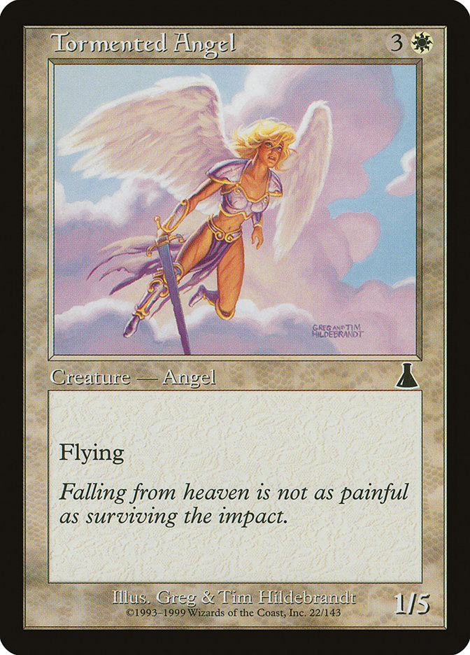 Ángel atormentado [El destino de Urza] 