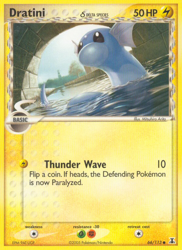 Dratini (66/113) (Especie Delta) [EX: Especie Delta] 