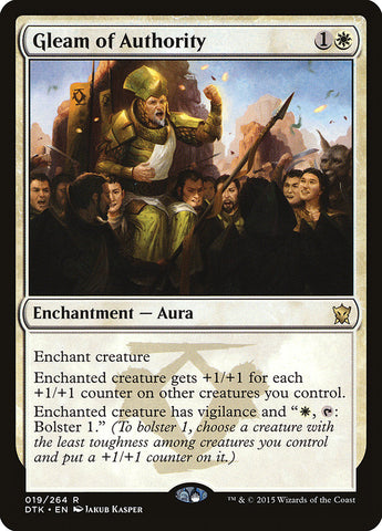 Brillo de autoridad [Dragones de Tarkir] 