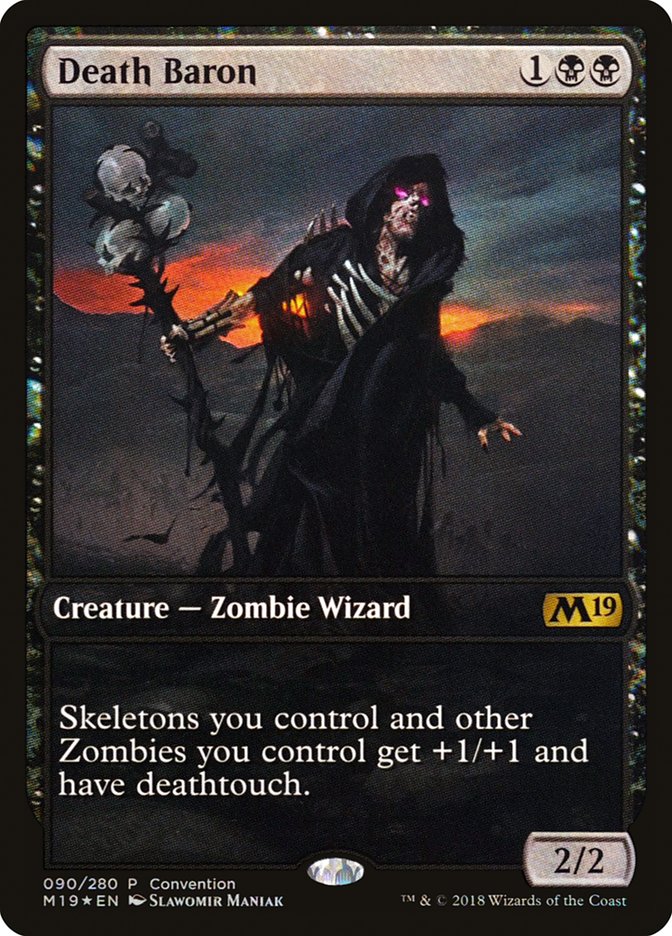 Death Baron (Convención) (Arte completo) [Promociones de la colección principal 2019] 