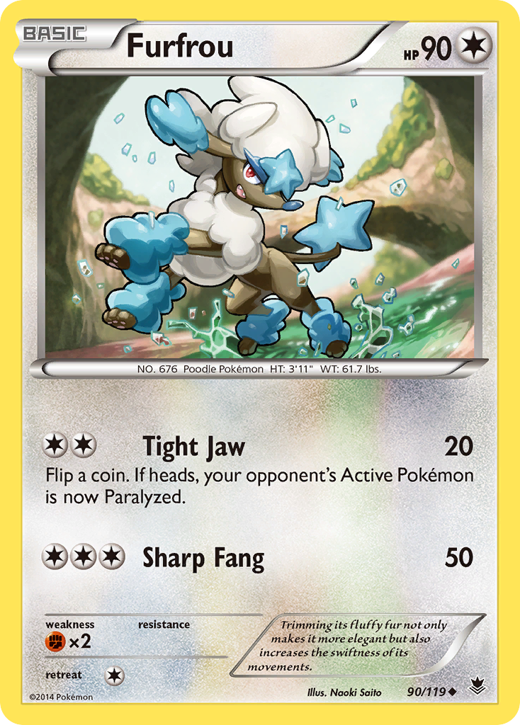 Furfrou (90/119) [XY: Fuerzas fantasmas] 