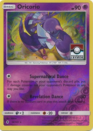 Oricorio (56/145) (Promoción de liga) [Sol y luna: Guardianes nacientes] 