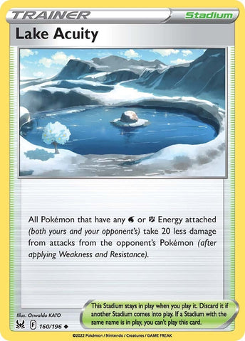 Lake Acuity (160/196) [Espada y escudo: Origen perdido] 
