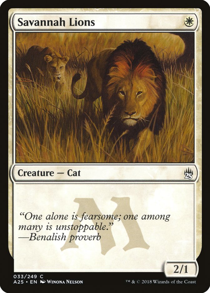 Leones de la sabana [Maestros 25] 