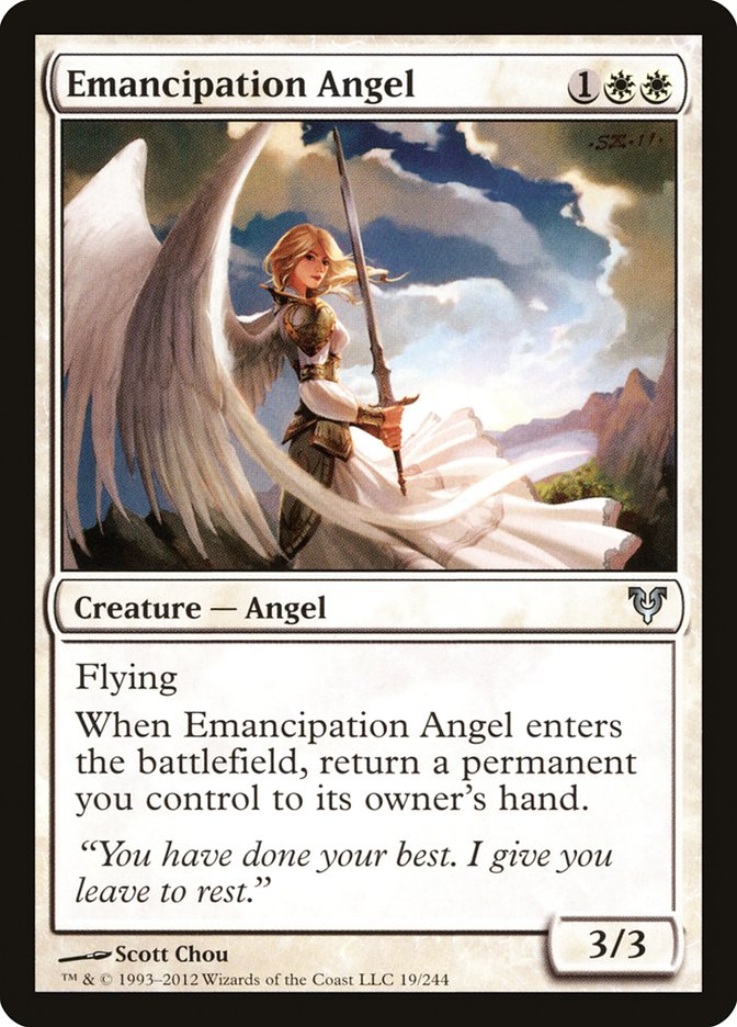 Ángel de la emancipación [Avacyn restaurado] 