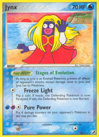 Jynx (28/115) [EX: Fuerzas invisibles] 