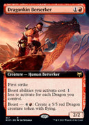 Dragonkin Berserker (Arte extendido) [Kaldheim] 