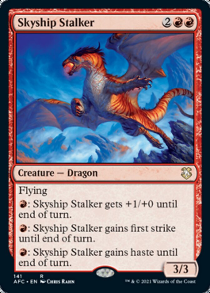 Skyship Stalker [Dragones y Mazmorras: Aventuras en los Reinos Olvidados Commander] 