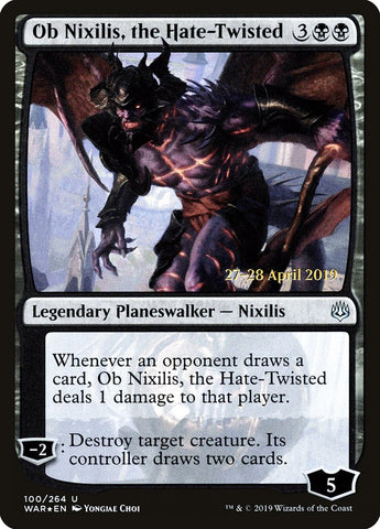 Ob Nixilis, el retorcido por el odio [Promociones de presentación de War of the Spark] 