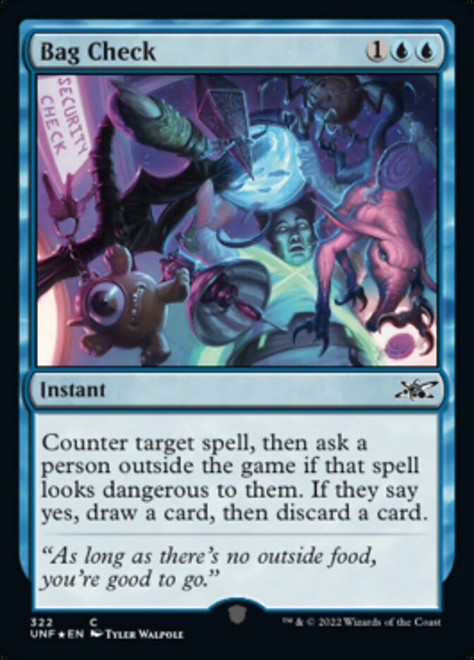 Registro de equipaje (Galaxy Foil) [Unfinity] 