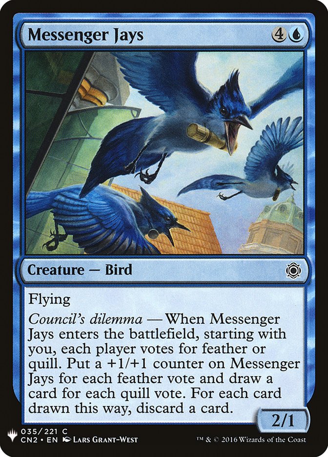 Messenger Jays [Refuerzo misterioso] 