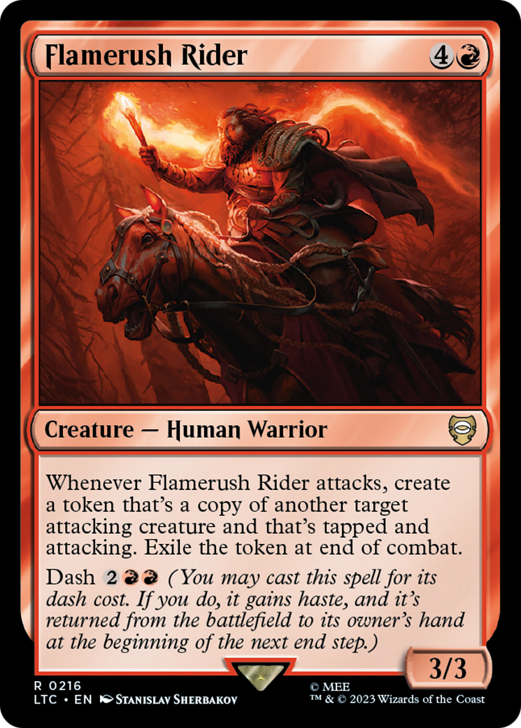 Flamerush Rider [El Señor de los Anillos: Tales of Middle-Earth Commander] 